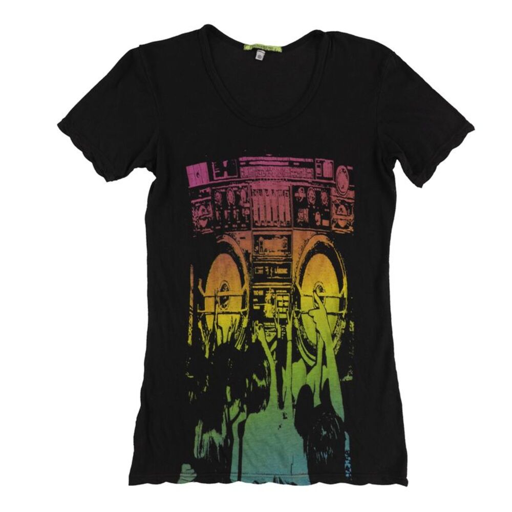 the beautiful ones Womens Nightclub Graphic T-Shirt, NWT